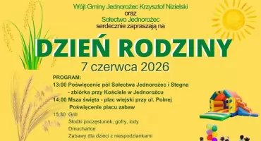Dzień Rodziny w Jednorożcu – wspólne świętowanie już 7 czerwca 2026