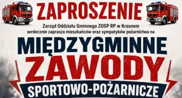 Strażacka rywalizacja i rodzinna atmosfera. Międzygminne Zawody Sportowo-Pożarnicze już wkrótce w Krasnem