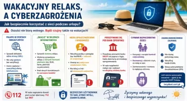 Wakacje to żniwa dla cyberprzestępców. Eksperci ostrzegają: oszuści nie biorą urlopu