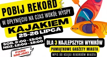 Kto najszybciej opłynie wyspę? W Przasnyszu rusza nietypowe wyzwanie dla miłośników kajaków