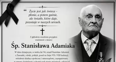 Odszedł człowiek, który budował lokalną wspólnotę. Nie żyje Stanisław Adamiak