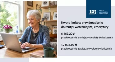 Zmiany od września. Niższe limity dorabiania dla wcześniejszych emerytów i rencistów