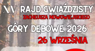 Rowerami przez Góry Dębowe. Przed nami XV Rajd Gwiaździsty Zacheusza Nowowiejskiego