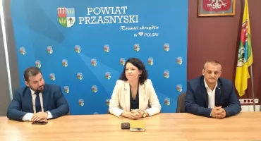 Wiceminister Katarzyna Nowakowska z wizytą w Przasnyszu. Rozmawiano o przyszłości pomocy społecznej