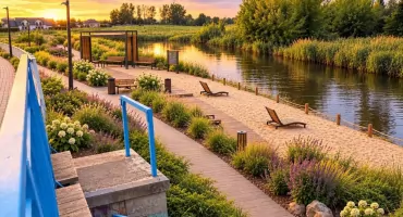 Nowa przestrzeń nad Węgierką. Miasto Przasnysz planuje stworzyć strefę relaksu przy zabytkowym moście kolejowym
