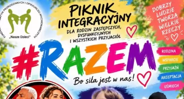 Czernice Borowe zapraszają na Piknik Integracyjny „#RAZEM”. Będzie muzyka, zabawa i mnóstwo atrakcji