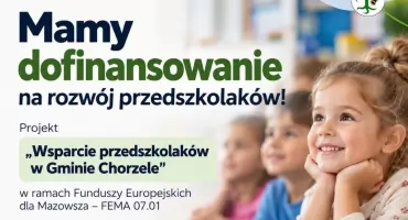 Chorzele najlepsze na Mazowszu. 867 tys. zł dla przedszkolaków i setki godzin dodatkowych zajęć