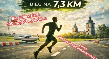 Ostatnia odsłona Korony Ziemi Przasnyskiej już 4 października. Biegacze spotkają się na lotnisku
