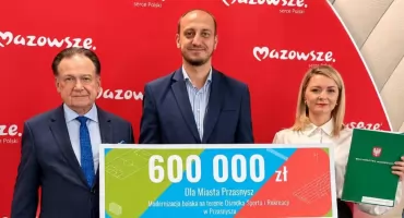 Prawie 4,4 mln zł na sportową infrastrukturę. 1,8 mln zł trafi do Przasnysza i gminy Krasne