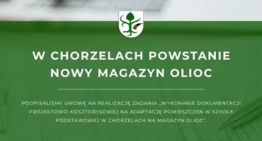 W Chorzelach powstanie nowy magazyn ochrony ludności. Gmina przeznaczy na dokumentację 61,5 tys. zł