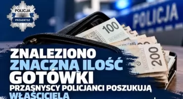 Znaleziono dużą sumę pieniędzy w Przasnyszu. Policja szuka właściciela